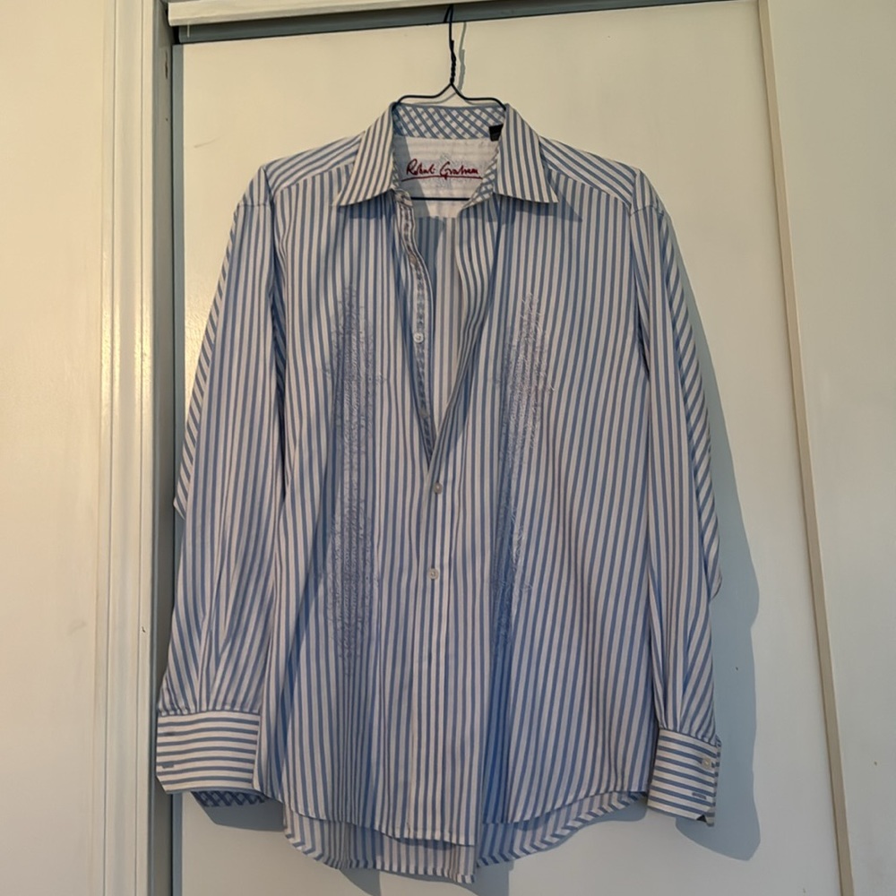 Robert Graham men’s shirt,,worn once, as new